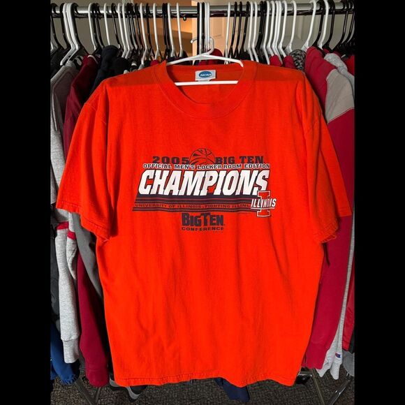 NCAA 2005 Illinois Big Ten Champions tee - Picture 1 of 2